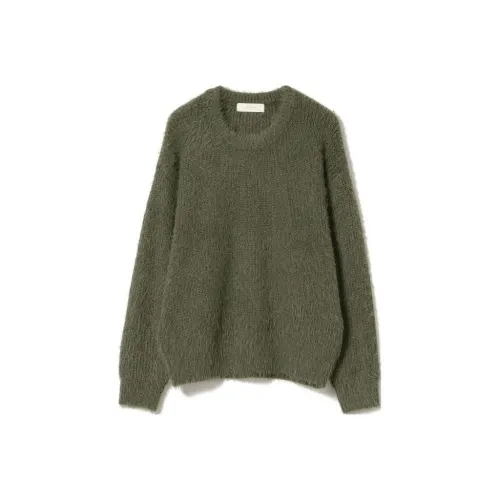 BEAMS By B MING Свитер Женский Оливково-зеленый