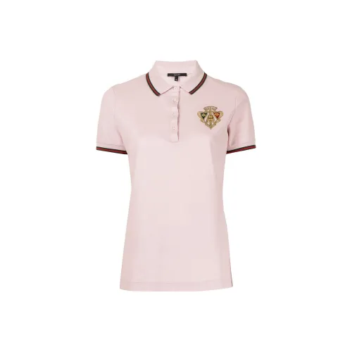 GUCCI Розовый Женские Поло