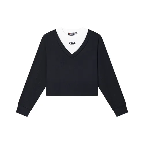 FILA Толстовка Женская Легенда Синий