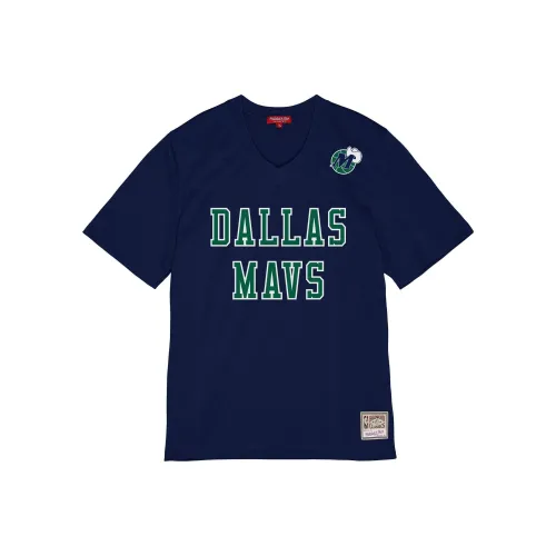 Mitchell Ness Темно-синие Женские Футболки