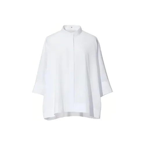 UNIQLO Белые Женские Рубашки