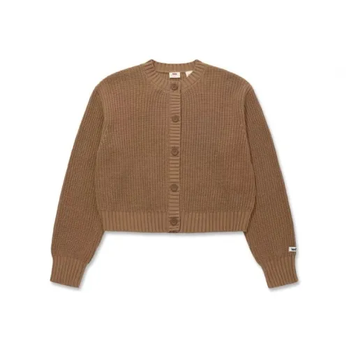 Levis Slim Fit Трикотаж Женский Коричневый