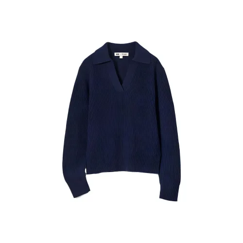 UNIQLO x CDC FW23 Свитер Женский Темно-синий