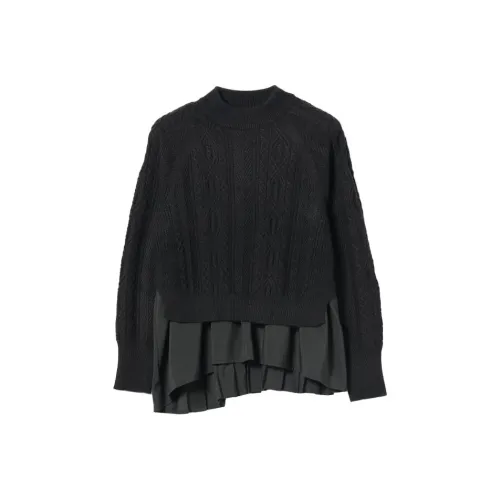 BEAMS Ray Свитер Женский Черный