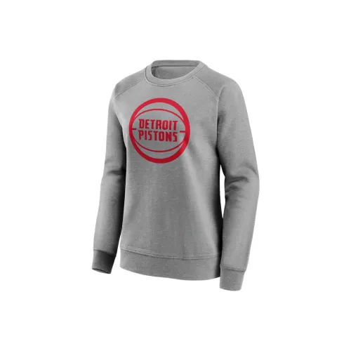 NBA Detroit Pistons Толстовка Женская Серого цвета