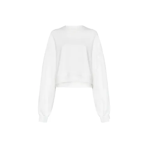 WARDROBE.NYC SS24 Толстовка Женская Белая