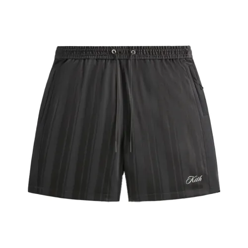 KITH FW24 Полоска Tricot Active Casual Shorts Men's Carbon