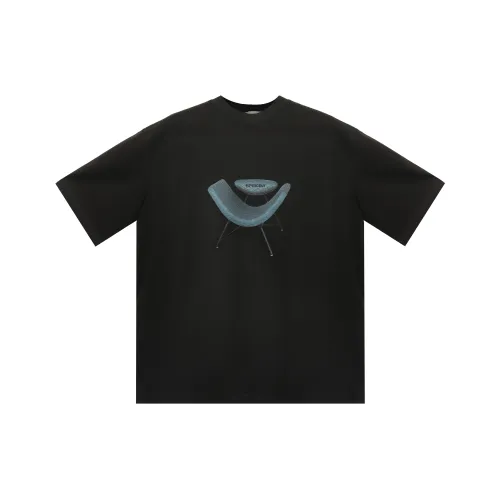 49PERCENT.CO Черная унисекс футболка