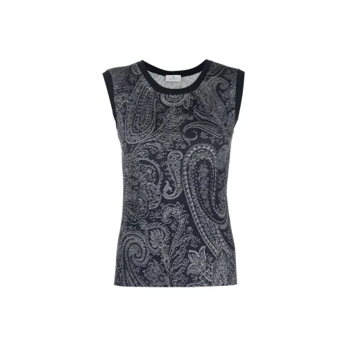 ETRO Синие Женские Рубашки T