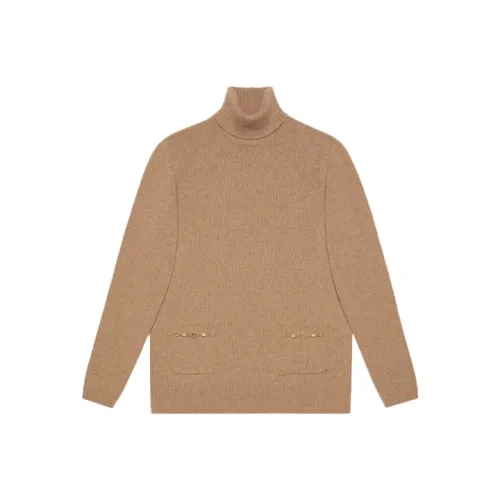 GUCCI FW21 Трикотаж Женский КАМЕЛ