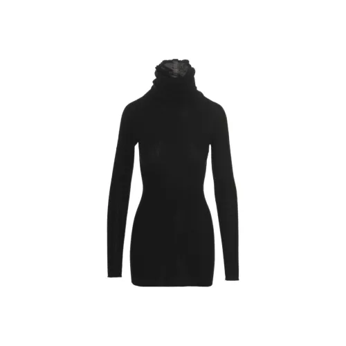 RICK OWENS Черные Женские Свитеры