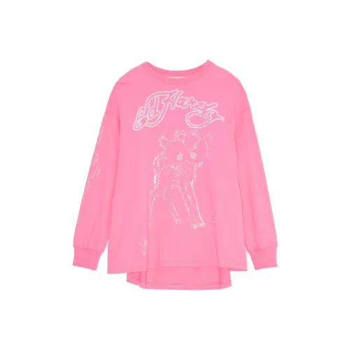 Ed Hardy Камелия Розовый E1PAW085 Женские Т-рубашки