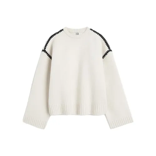 TOTEME SS24 Свитер Женский Белый