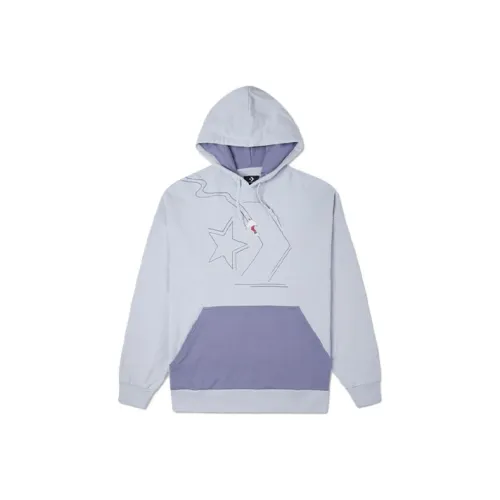 Конверс Светло-синий Женские Свитшоты