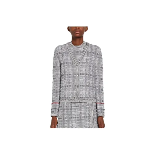 THOM BROWNE Серый Женские Трикотаж