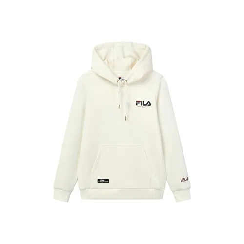 FILA Туманный Лотосовый Белый Женские Свитшоты