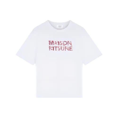Maison Kitsune T-Shirt Женская Белая