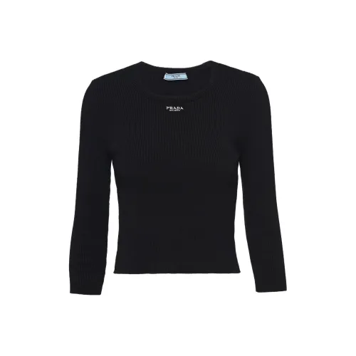 PRADA Черные Женские Рубашки T