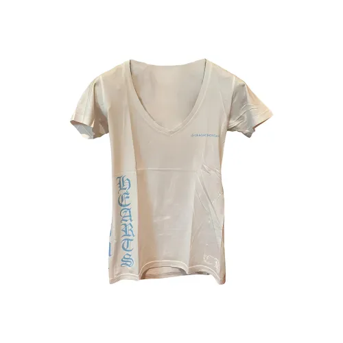 Chrome Hearts T-рубашка Женская Белая