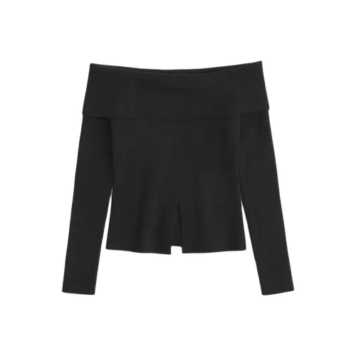 Abercrombie＆Fitch Свитер Женский Черный