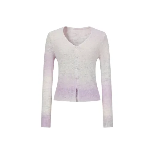 JZ. ANNAKRO Свитер Женский Фиолетовый Тон