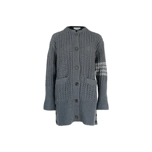 THOM BROWNE Серый Женские Трикотаж