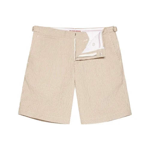 Orlebar Brown Повседневные шорты Мужские Светло-коричневые