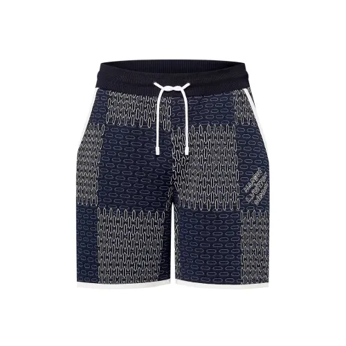 LOUIS VUITTON SS24 Повседневные шорты Мужские Синие