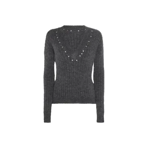 Alessandra Rich Серые Женские Свитеры
