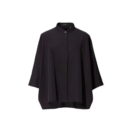 UNIQLO Черные Женские Рубашки