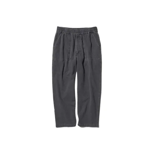 UNIQLO Повседневные брюки Мужские Асфальт Серый