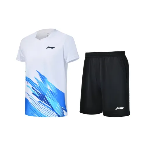 LINING Badminton Series Повседневная Спортивная Одежда Унисекс Двухкомпонентный Комплект