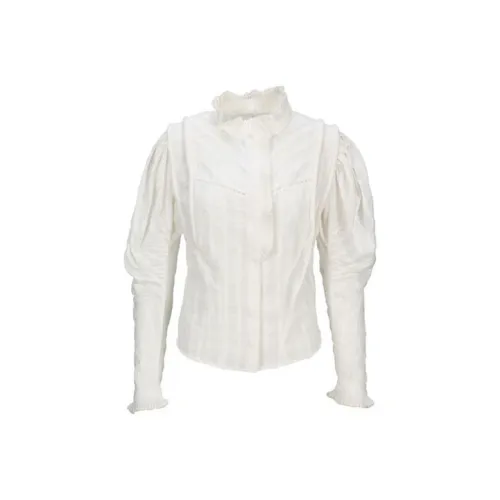 ISABEL MARANT Белые Женские Рубашки