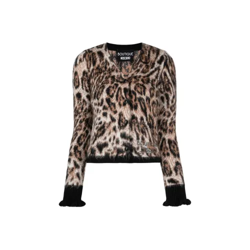 MOSCHINO FW22 Трикотаж Женский Коричневый