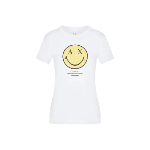 ARMANI EXCHANGE AE ARMANI EXCHANGE X SmileyWorld T-рубашка Женская