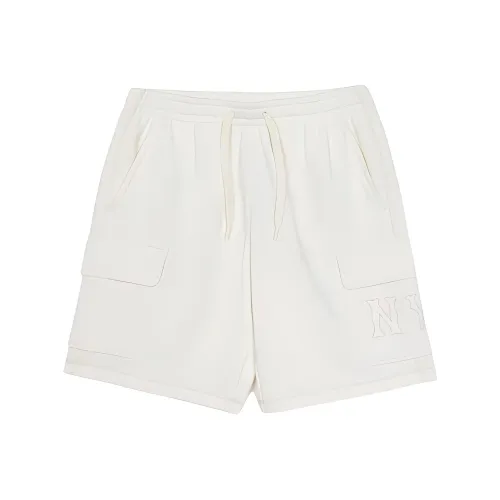 MLB Basic New York Yankees Повседневные шорты Унисекс Кремовый
