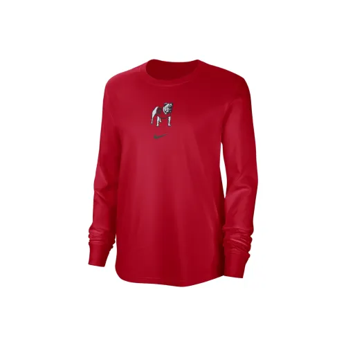 nike T-Shirt Женская Университетский Красный