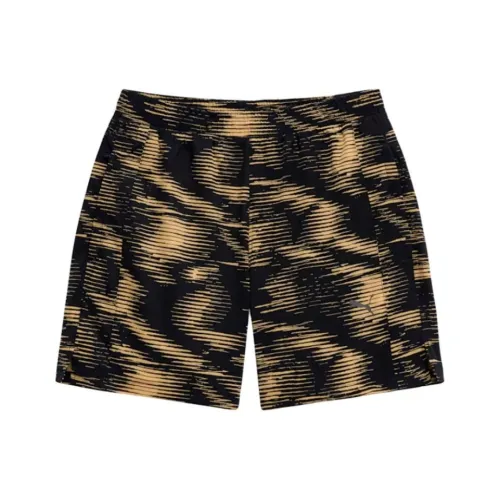 PUMA ACTIVE WEAR M AW PES WV 1 2 ST Повседневные шорты Мужские Черный Желтый