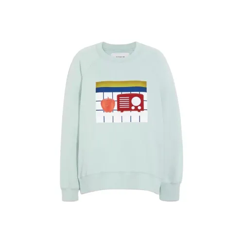 COACH Зеленые Женские Толстовки