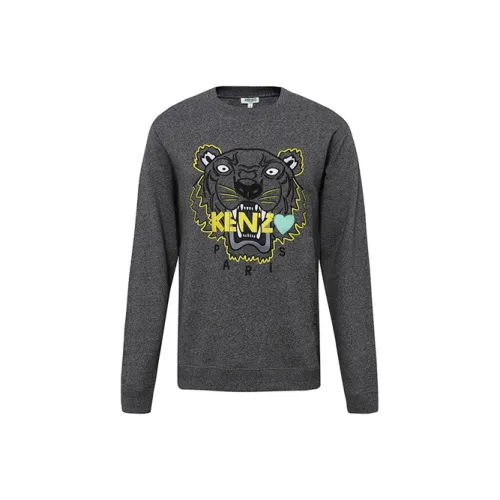 KENZO Темно-серые Женские Свитшоты