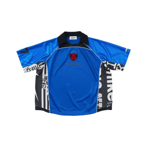 Nike x AMBUSH SS24 Футбол Джерси Унисекс Синий