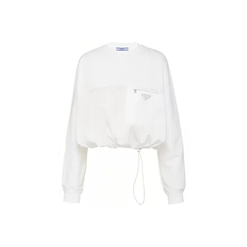 PRADA SS21 Свитшот Женский Белый
