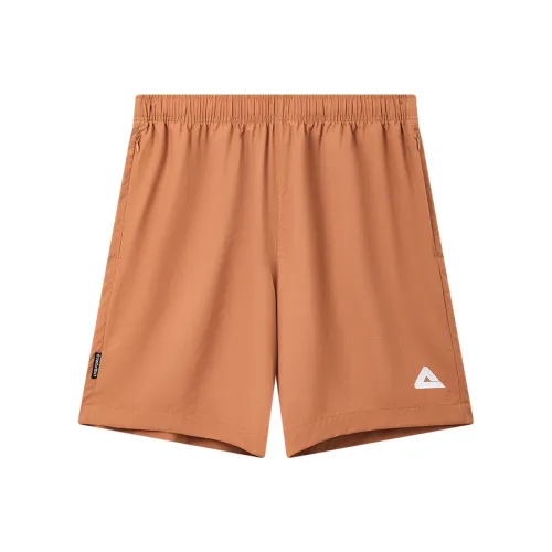 PEAK Повседневные шорты Унисекс Осенний оранжевый