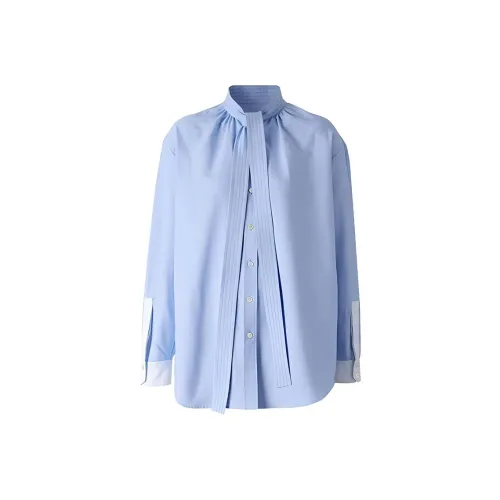 Burberry Синие Женские Рубашки