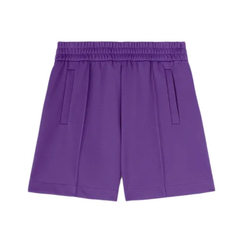 PALM ANGELS SS25 Повседневные шорты Мужские Фиолетовые