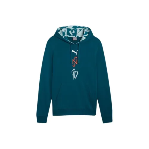 PUMA X Неймар Jr Football Футбол Джерси Мужской Бирюзовый