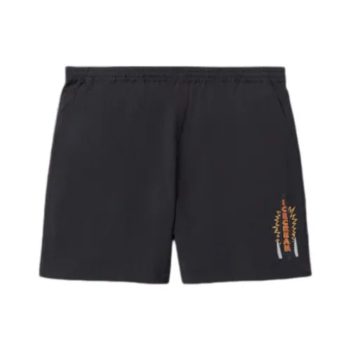 Мороженое Черный Унисекс Повседневные шорты