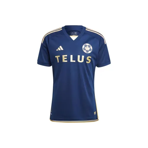 Adidas Vancouver Whitecaps FC 24 25 Гостевой Аутентичный Джерси Футбол Джерси Мужской Полуночный индиго