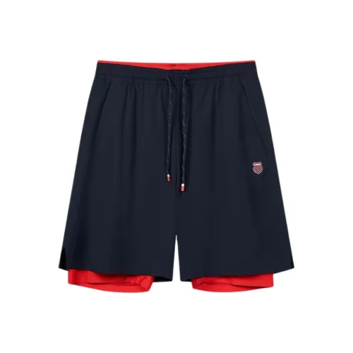 KSWISS Повседневные шорты Мужские Темный индиго