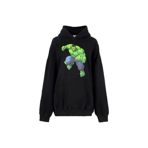 BALENCIAGA Черные Женские Свитшоты